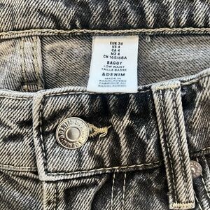 Baggy Low Waist & Denim Jeans